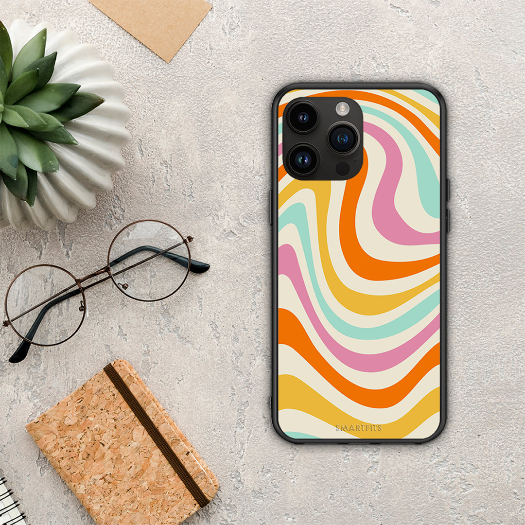 Colourful Waves - iPhone 14 Pro Max θήκη
