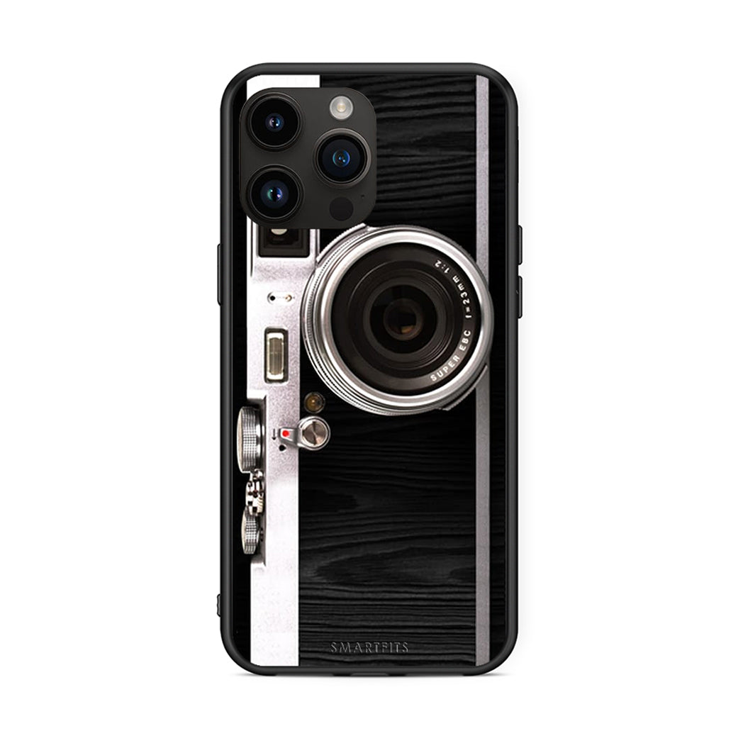 iPhone 15 Pro Max Emily In Paris θήκη από τη Smartfits με σχέδιο στο πίσω μέρος και μαύρο περίβλημα | Smartphone case with colorful back and black bezels by Smartfits