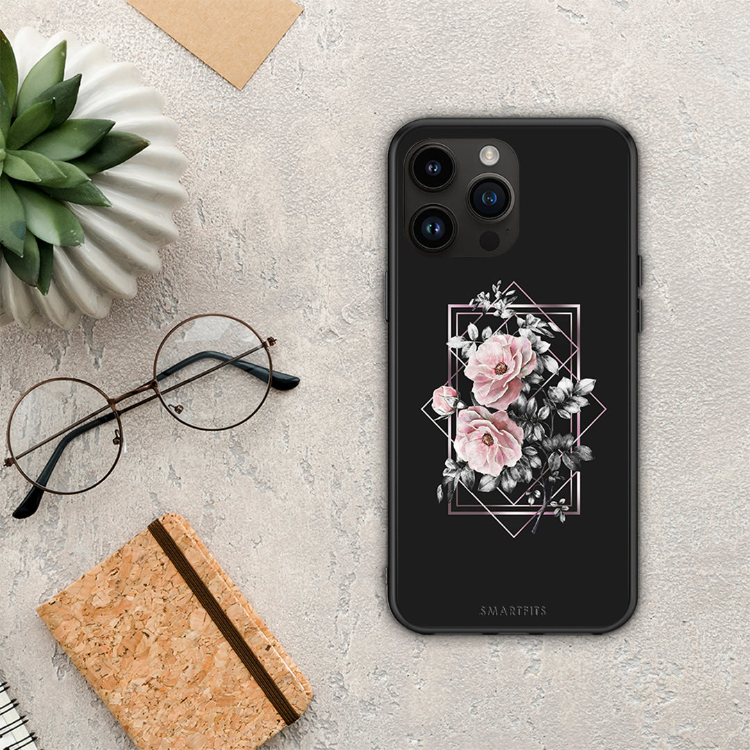 Flower Frame - iPhone 15 Pro Max θήκη