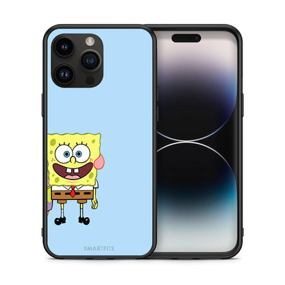 Θήκη iPhone 14 Pro Max Friends Bob από τη Smartfits με σχέδιο στο πίσω μέρος και μαύρο περίβλημα | iPhone 14 Pro Max Friends Bob case with colorful back and black bezels