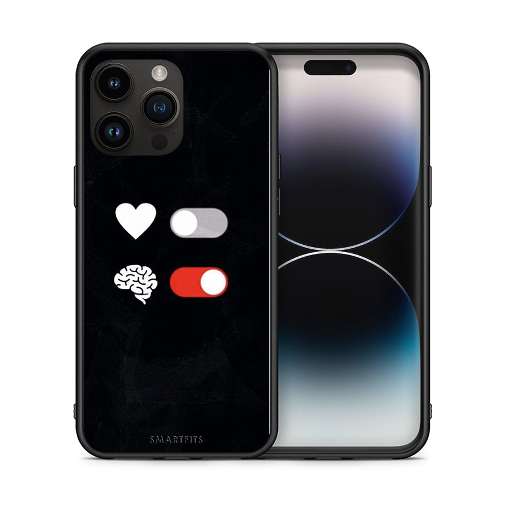 Heart Vs Brain - iPhone 15 Pro Max θήκη