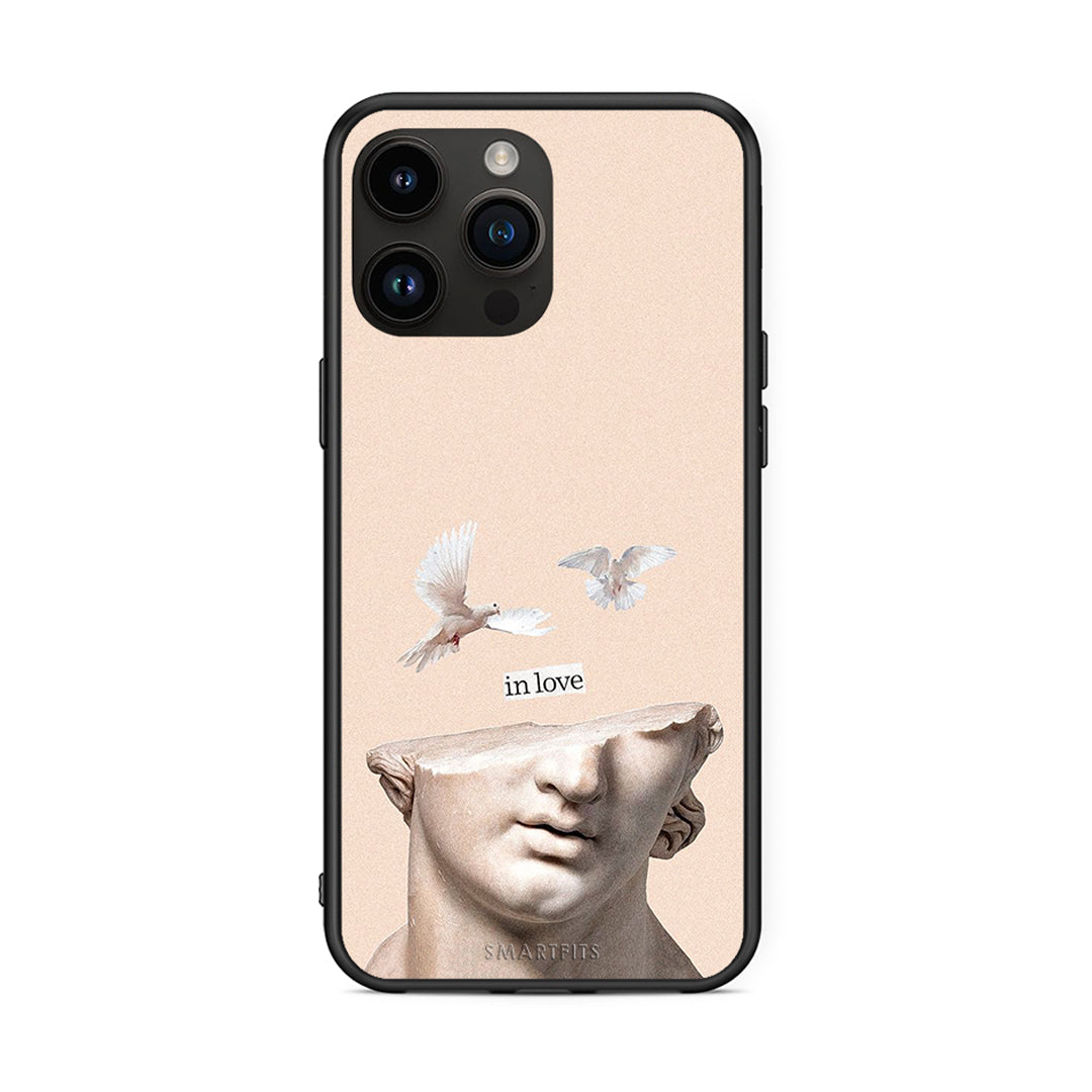iPhone 14 Pro Max In Love θήκη από τη Smartfits με σχέδιο στο πίσω μέρος και μαύρο περίβλημα | Smartphone case with colorful back and black bezels by Smartfits