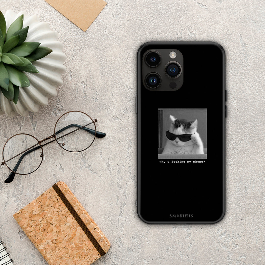 Meme Cat - iPhone 15 Pro Max θήκη