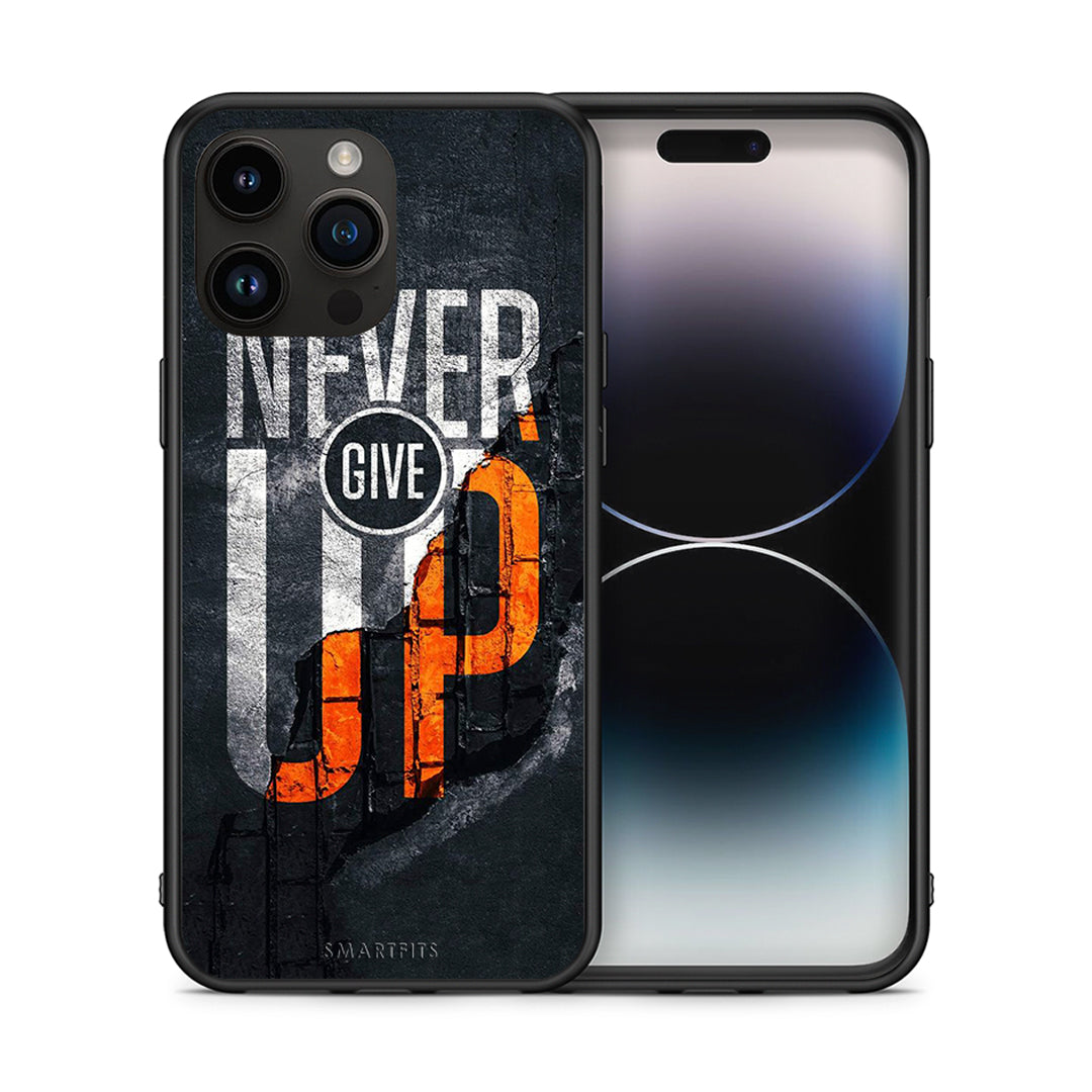 Never Give Up - iPhone 14 Pro Max θήκη