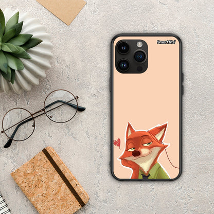 Nick Wilde And Judy Hopps Love 1 - iPhone 15 Pro Max θήκη