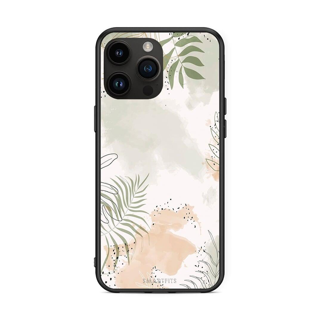 iPhone 14 Pro Max Nude Plants Θήκη από τη Smartfits με σχέδιο στο πίσω μέρος και μαύρο περίβλημα | Smartphone case with colorful back and black bezels by Smartfits