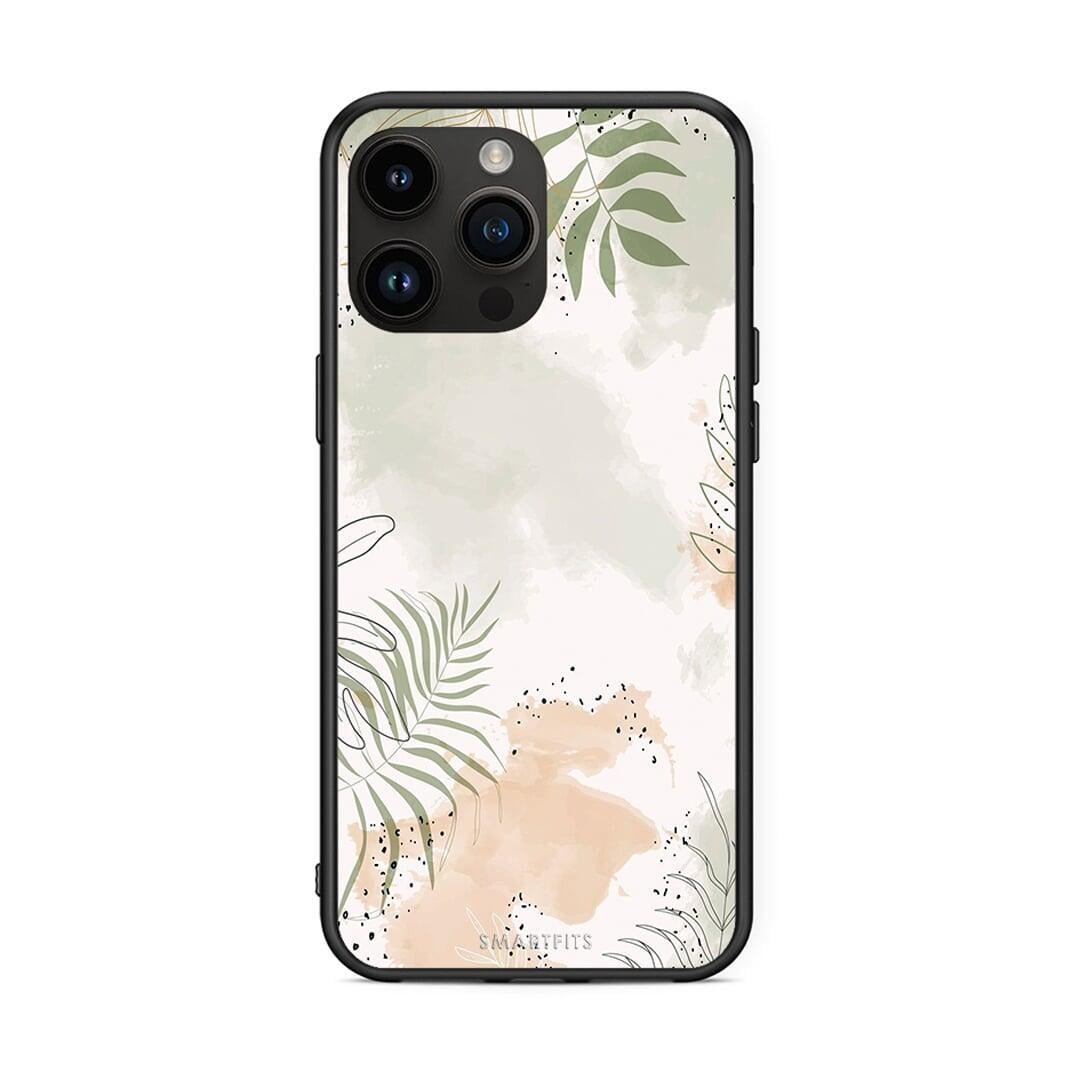 iPhone 15 Pro Max Nude Plants Θήκη από τη Smartfits με σχέδιο στο πίσω μέρος και μαύρο περίβλημα | Smartphone case with colorful back and black bezels by Smartfits