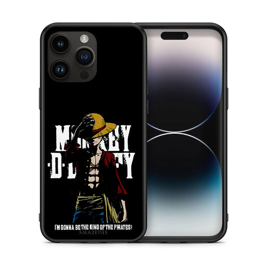 Θήκη iPhone 14 Pro Max Pirate King από τη Smartfits με σχέδιο στο πίσω μέρος και μαύρο περίβλημα | iPhone 14 Pro Max Pirate King case with colorful back and black bezels