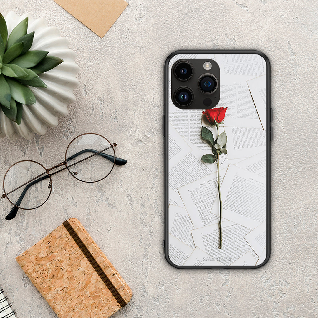 Red Rose - iPhone 14 Pro Max θήκη