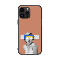 Thumbnail for iPhone 14 Pro Max Sim Merilyn θήκη από τη Smartfits με σχέδιο στο πίσω μέρος και μαύρο περίβλημα | Smartphone case with colorful back and black bezels by Smartfits