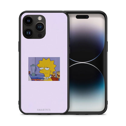 Θήκη iPhone 15 Pro Max So Happy από τη Smartfits με σχέδιο στο πίσω μέρος και μαύρο περίβλημα | iPhone 15 Pro Max So Happy case with colorful back and black bezels