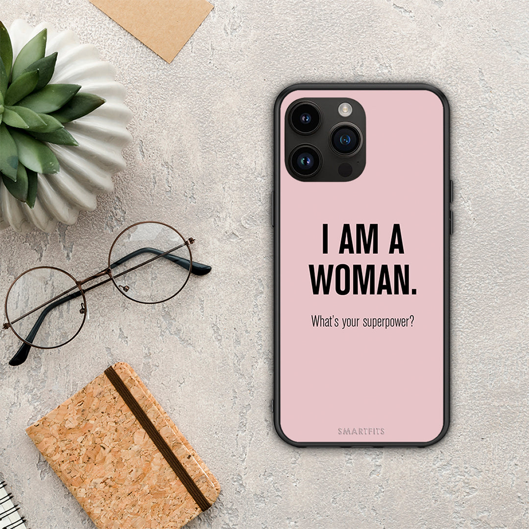 Superpower Woman - iPhone 15 Pro Max θήκη