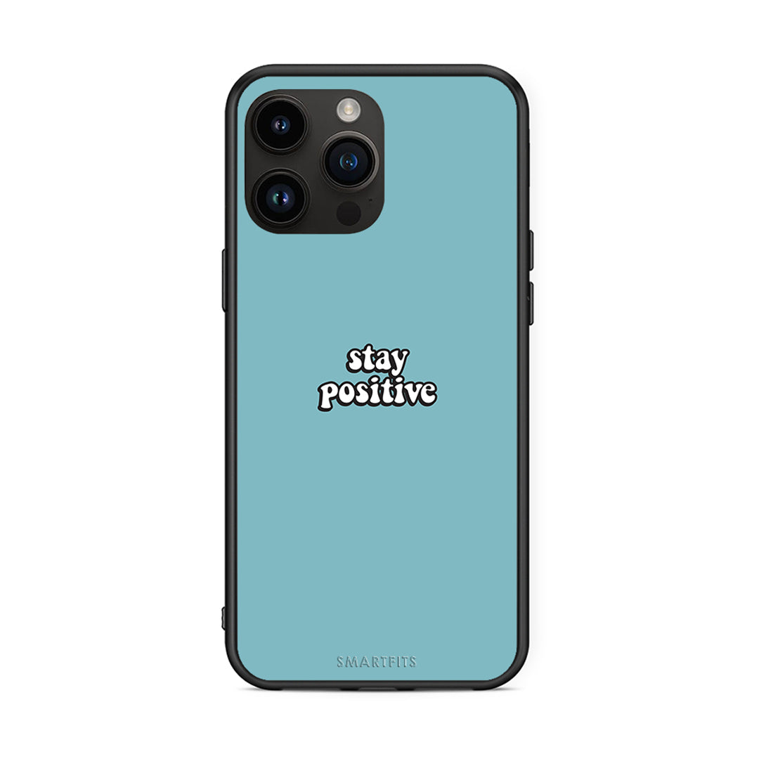 4 - iPhone 15 Pro Max Positive Text case, cover, bumper