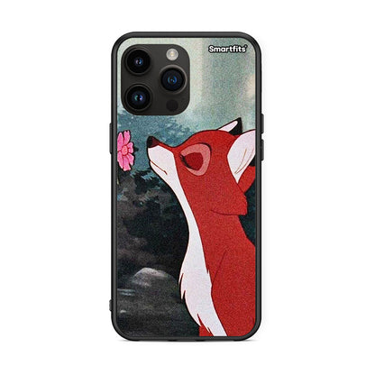 iPhone 15 Pro Max Tod And Vixey Love 2 θήκη από τη Smartfits με σχέδιο στο πίσω μέρος και μαύρο περίβλημα | Smartphone case with colorful back and black bezels by Smartfits