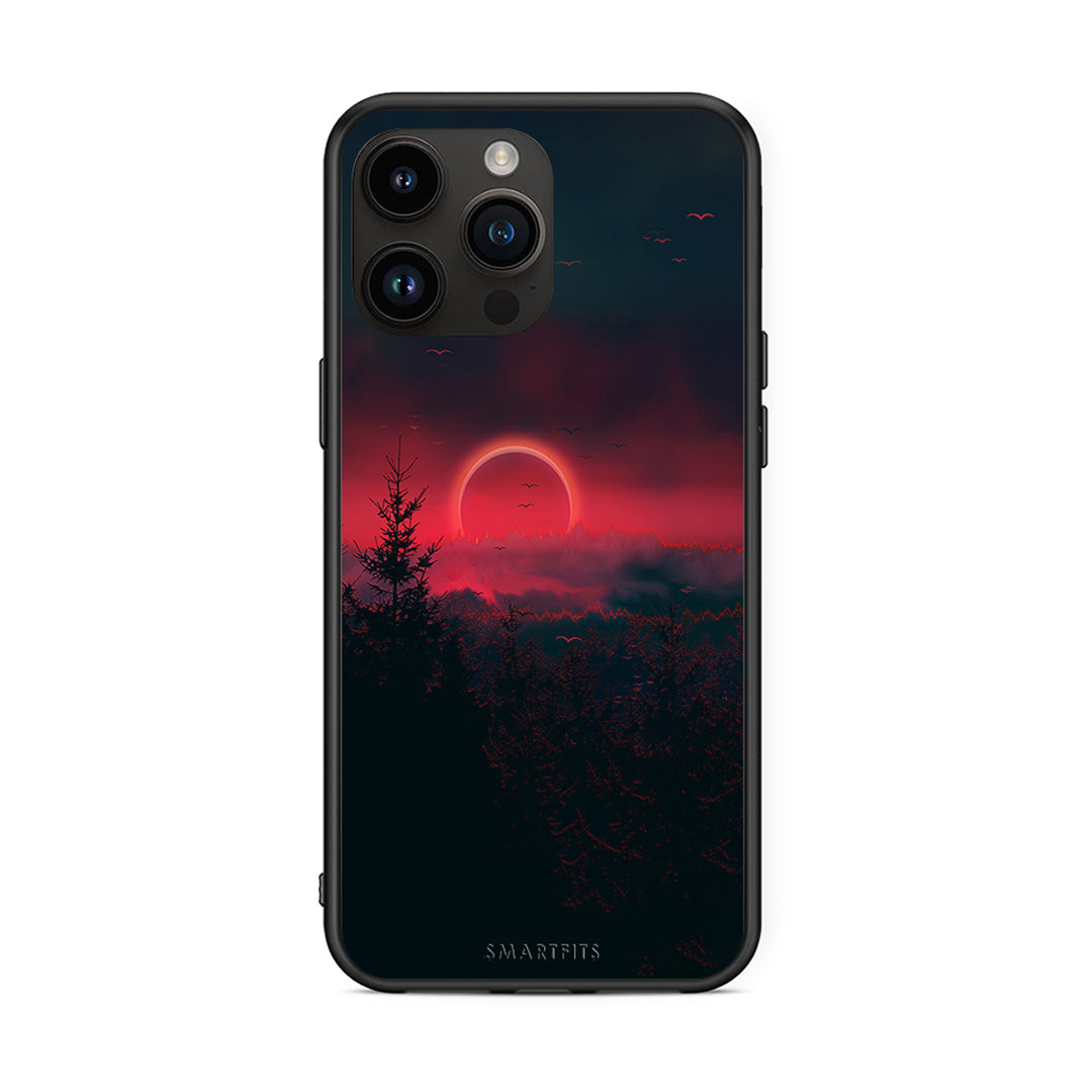 4 - iPhone 15 Pro Max Sunset Tropic case, cover, bumper