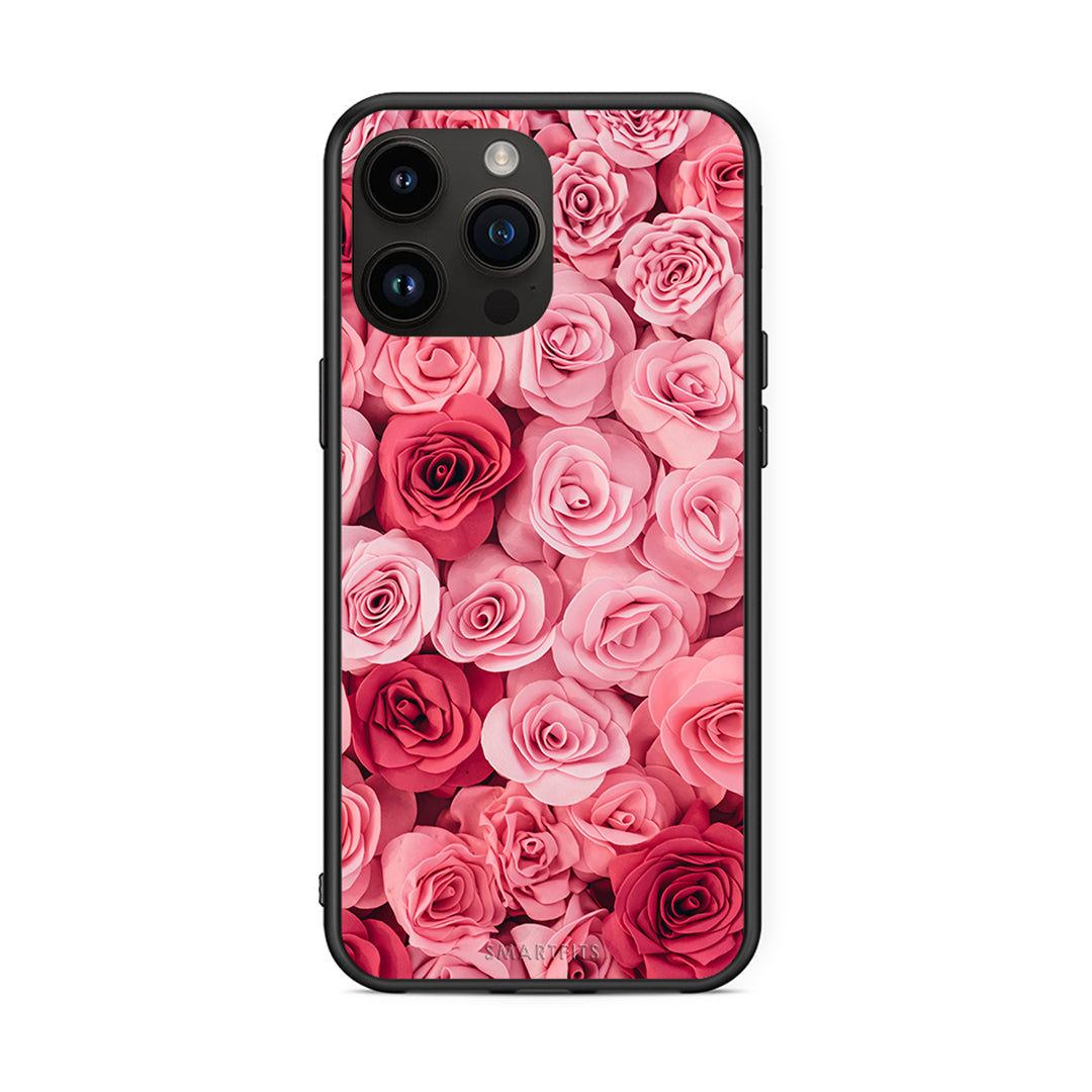 4 - iPhone 14 Pro Max RoseGarden Valentine case, cover, bumper