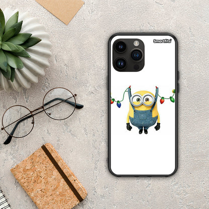 Xmas Minion Lights - iPhone 14 Pro Max θήκη
