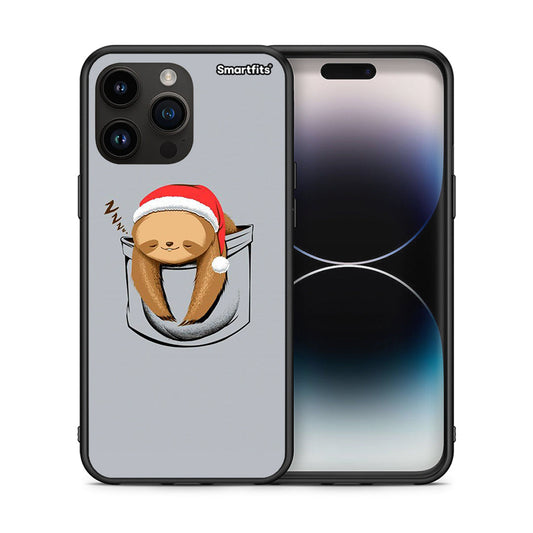 Θήκη iPhone 14 Pro Max Xmas Zzzz από τη Smartfits με σχέδιο στο πίσω μέρος και μαύρο περίβλημα | iPhone 14 Pro Max Xmas Zzzz case with colorful back and black bezels
