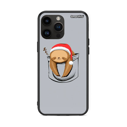 iPhone 15 Pro Max Xmas Zzzz θήκη από τη Smartfits με σχέδιο στο πίσω μέρος και μαύρο περίβλημα | Smartphone case with colorful back and black bezels by Smartfits