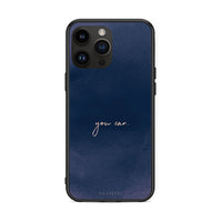 Thumbnail for iPhone 15 Pro Max You Can θήκη από τη Smartfits με σχέδιο στο πίσω μέρος και μαύρο περίβλημα | Smartphone case with colorful back and black bezels by Smartfits