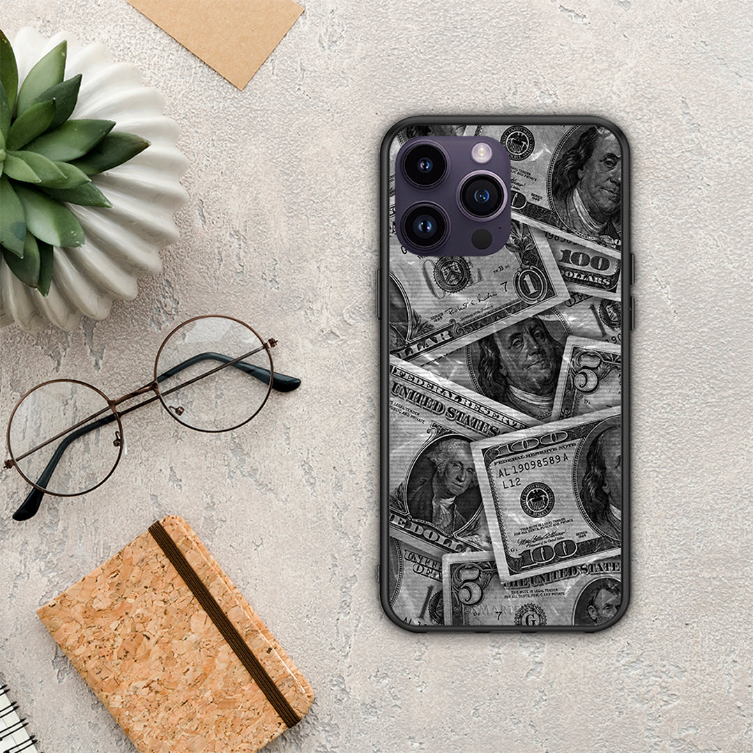 Money Dollars - iPhone 15 Pro θήκη