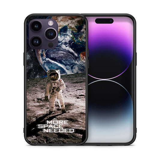 Θήκη iPhone 15 Pro More Space από τη Smartfits με σχέδιο στο πίσω μέρος και μαύρο περίβλημα | iPhone 15 Pro More Space case with colorful back and black bezels