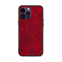 Thumbnail for iPhone 15 Pro Paisley Cashmere θήκη από τη Smartfits με σχέδιο στο πίσω μέρος και μαύρο περίβλημα | Smartphone case with colorful back and black bezels by Smartfits