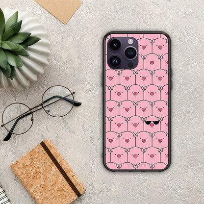 Pig Glasses - iPhone 14 Pro θήκη