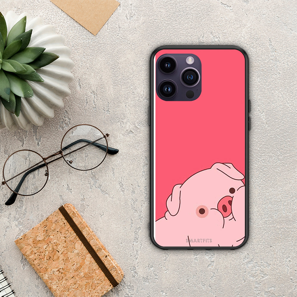 Pig Love 1 - iPhone 14 Pro θήκη