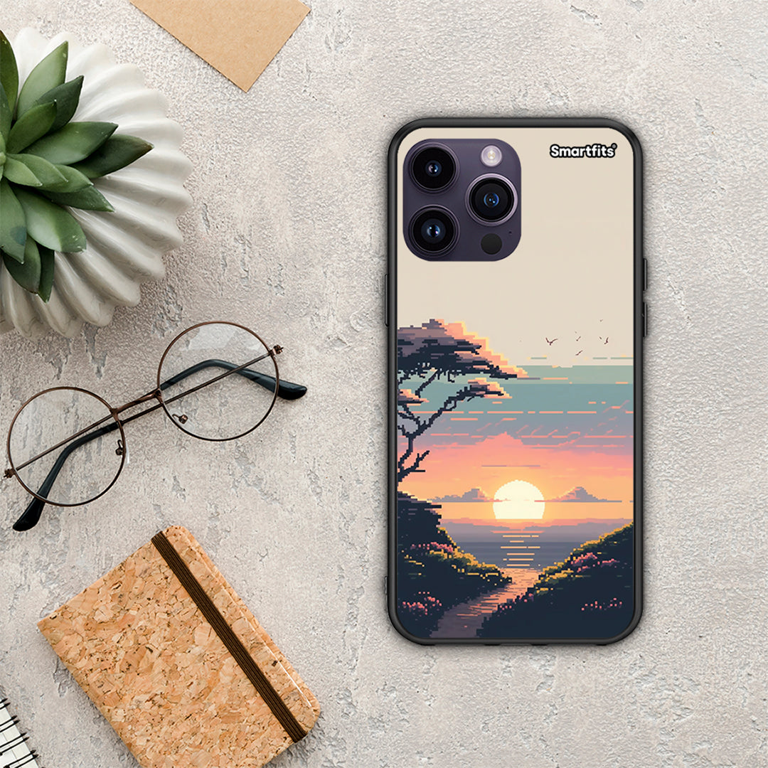 Pixel Sunset - iPhone 15 Pro θήκη