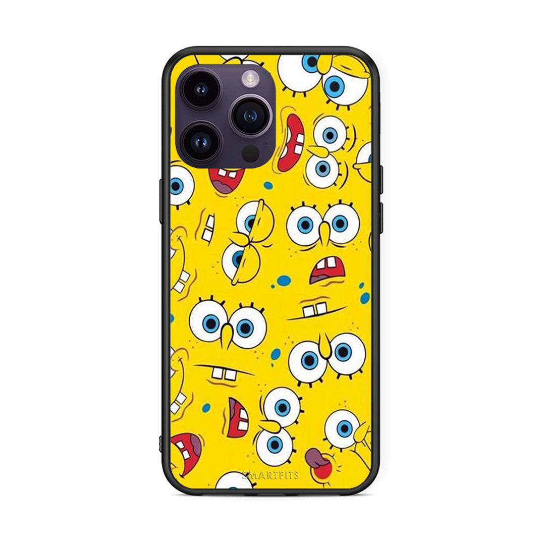 4 - iPhone 15 Pro Sponge PopArt case, cover, bumper