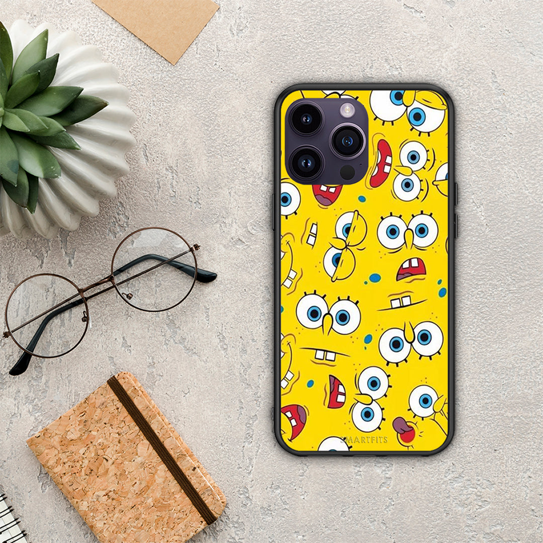 PopArt Sponge - iPhone 14 Pro θήκη