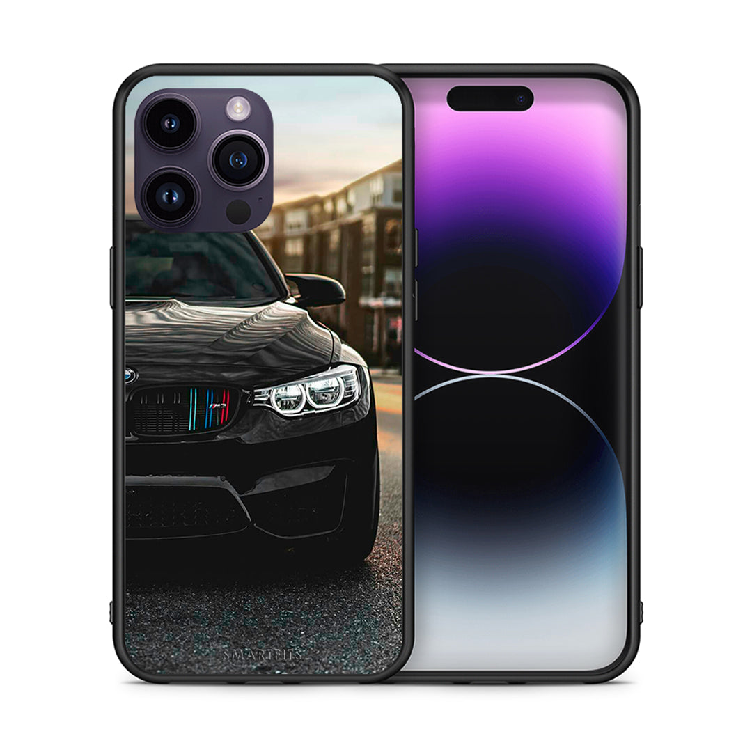 Θήκη iPhone 14 Pro M3 Racing από τη Smartfits με σχέδιο στο πίσω μέρος και μαύρο περίβλημα | iPhone 14 Pro M3 Racing case with colorful back and black bezels