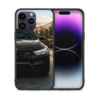 Thumbnail for Θήκη iPhone 14 Pro M3 Racing από τη Smartfits με σχέδιο στο πίσω μέρος και μαύρο περίβλημα | iPhone 14 Pro M3 Racing case with colorful back and black bezels