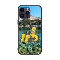 Thumbnail for iPhone 14 Pro Summer Happiness Θήκη από τη Smartfits με σχέδιο στο πίσω μέρος και μαύρο περίβλημα | Smartphone case with colorful back and black bezels by Smartfits