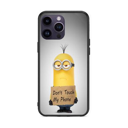 4 - iPhone 14 Pro Minion Text case, cover, bumper