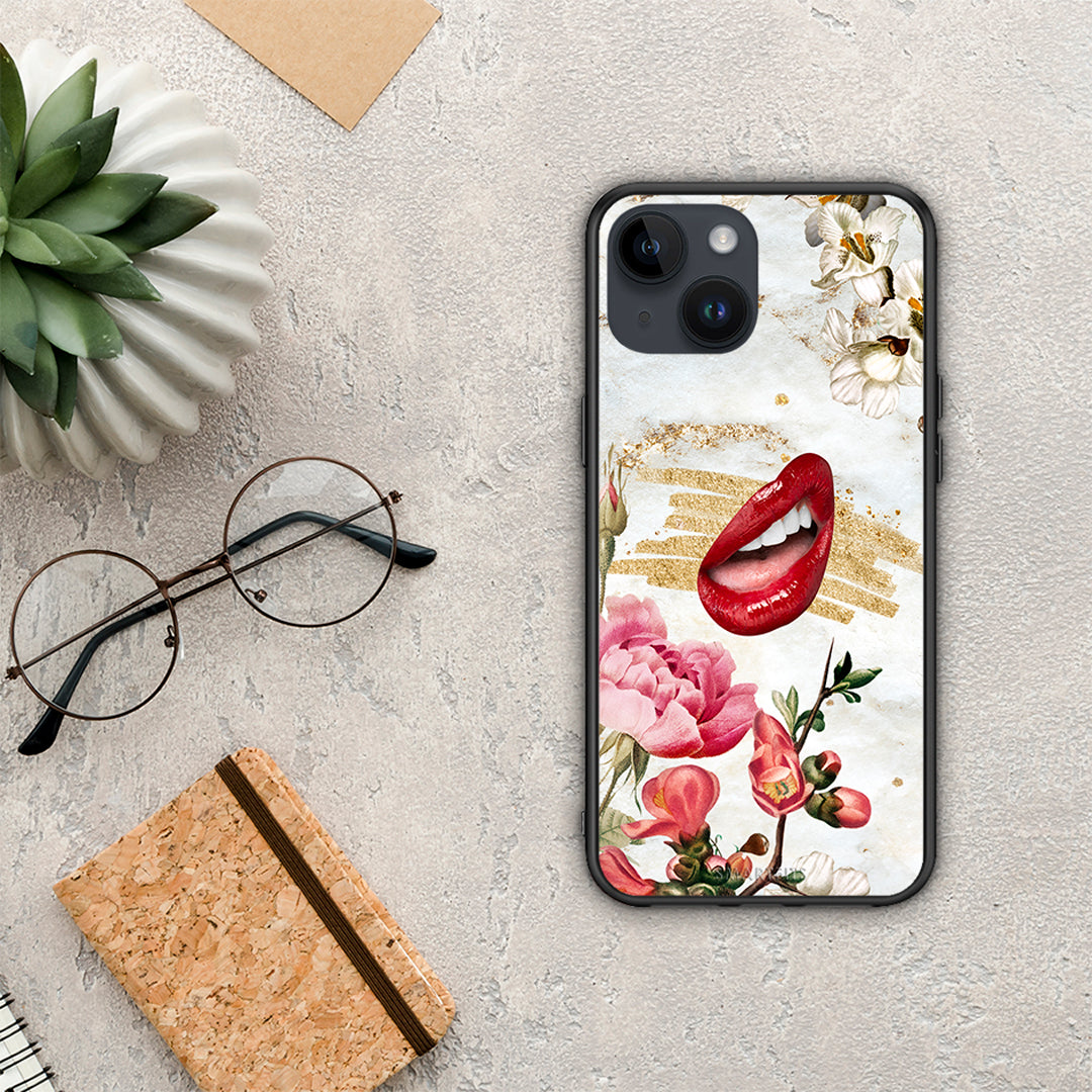 Red Lips - iPhone 15 θήκη