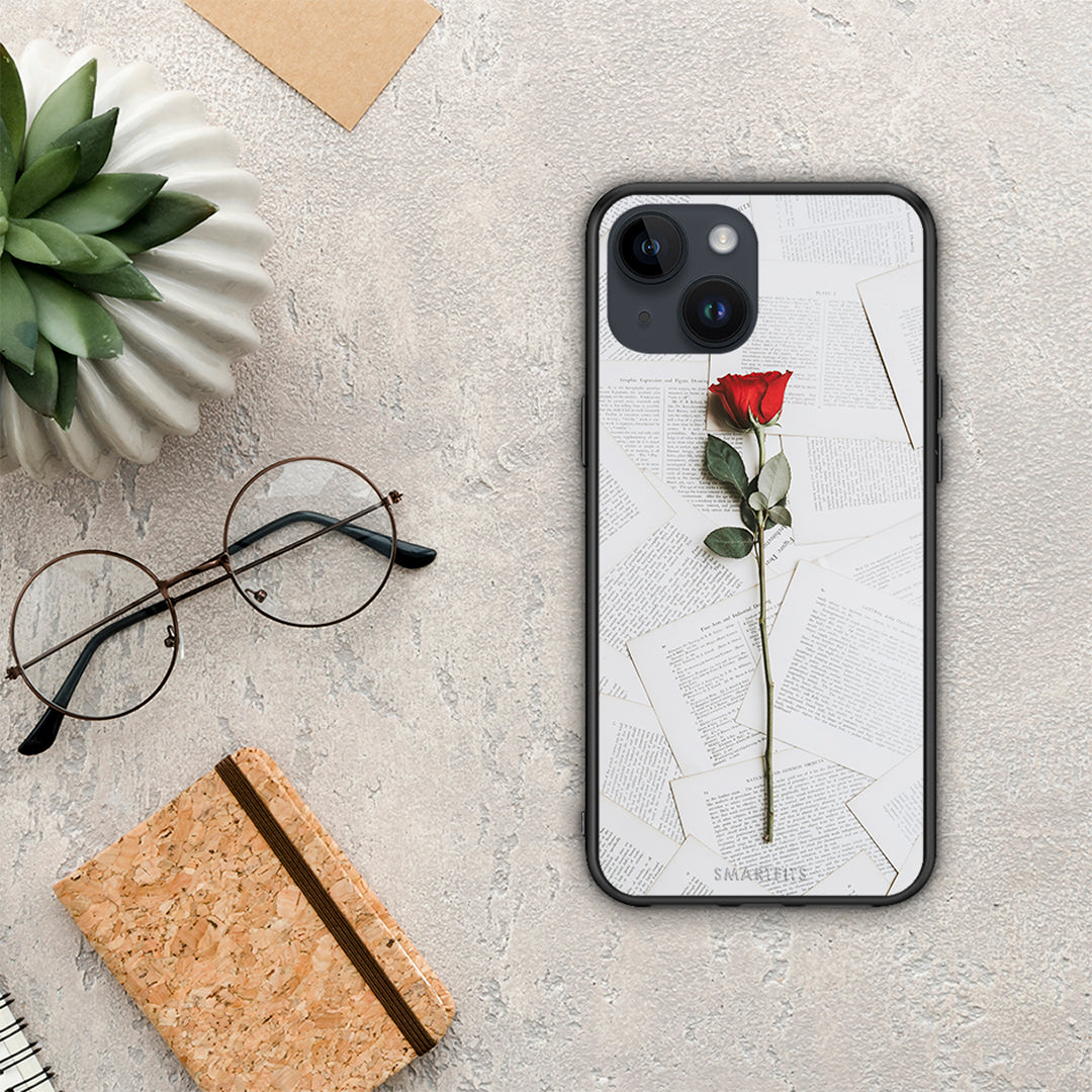 Red Rose - iPhone 14 θήκη