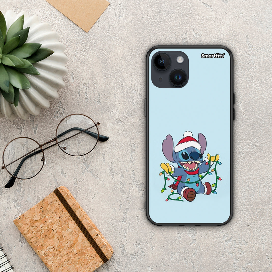 Santa Stich - iPhone 15 θήκη