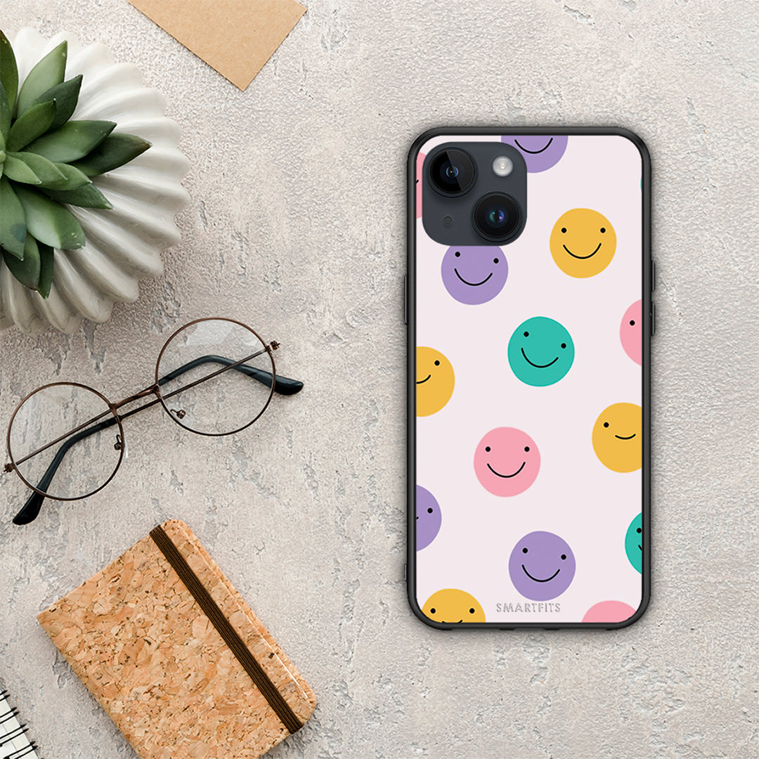 Smiley Faces - iPhone 15 θήκη