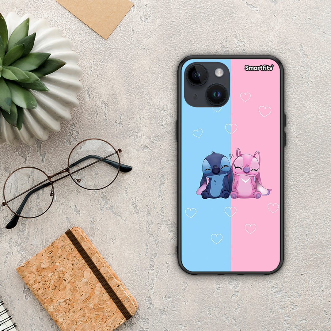 Stitch And Angel - iPhone 15 θήκη