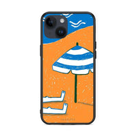 Thumbnail for iPhone 15 Summering Θήκη από τη Smartfits με σχέδιο στο πίσω μέρος και μαύρο περίβλημα | Smartphone case with colorful back and black bezels by Smartfits