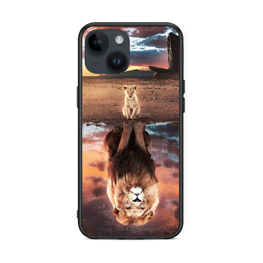 iPhone 14 Sunset Dreams Θήκη Αγίου Βαλεντίνου από τη Smartfits με σχέδιο στο πίσω μέρος και μαύρο περίβλημα | Smartphone case with colorful back and black bezels by Smartfits
