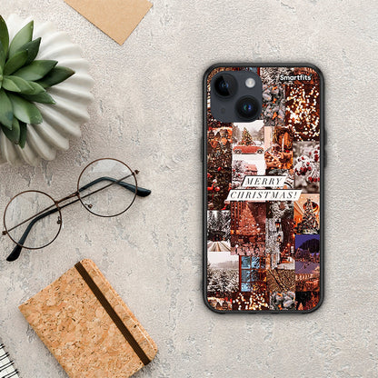Xmas Collage - iPhone 15 θήκη
