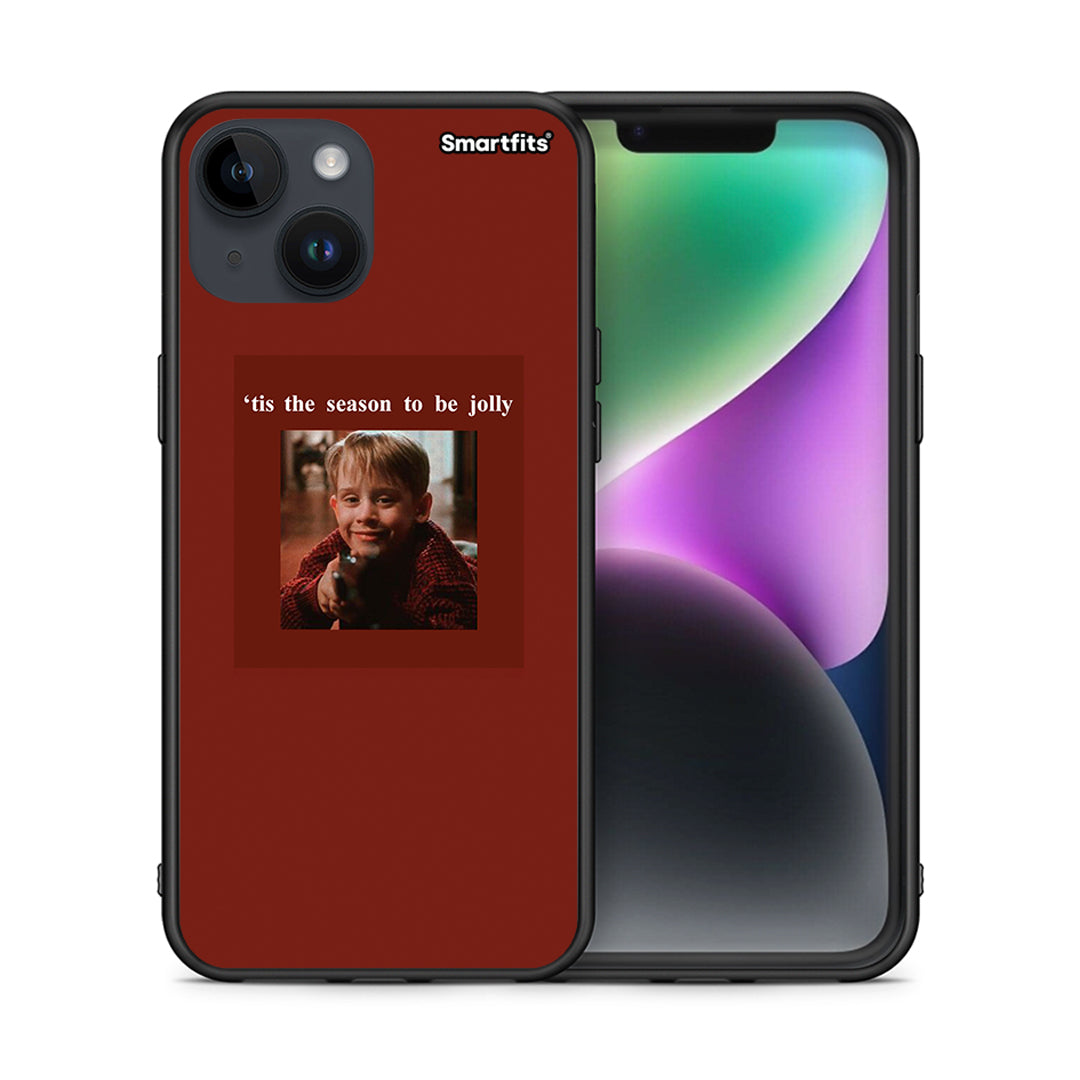 Θήκη iPhone 15 Xmas Ultimate Spirit από τη Smartfits με σχέδιο στο πίσω μέρος και μαύρο περίβλημα | iPhone 15 Xmas Ultimate Spirit case with colorful back and black bezels