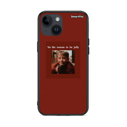 iPhone 15 Xmas Ultimate Spirit θήκη από τη Smartfits με σχέδιο στο πίσω μέρος και μαύρο περίβλημα | Smartphone case with colorful back and black bezels by Smartfits