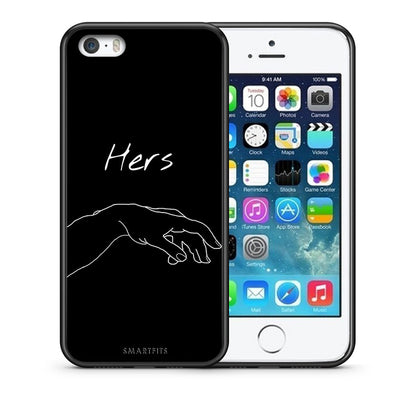 Θήκη Αγίου Βαλεντίνου iPhone 5 / 5s / SE Aeshetic Love 1 από τη Smartfits με σχέδιο στο πίσω μέρος και μαύρο περίβλημα | iPhone 5 / 5s / SE Aeshetic Love 1 case with colorful back and black bezels