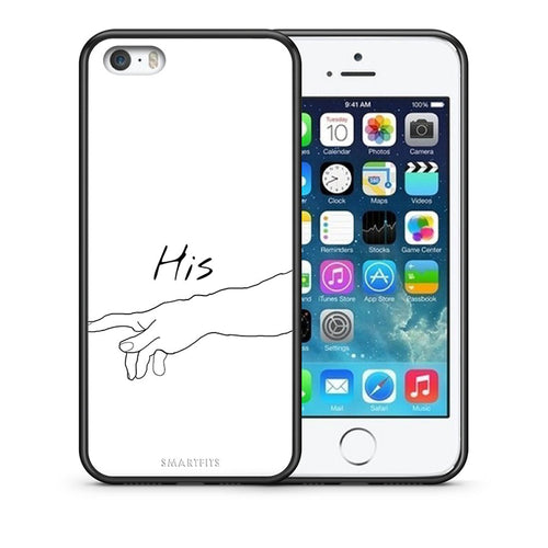 Θήκη Αγίου Βαλεντίνου iPhone 5 / 5s / SE Aeshetic Love 2 από τη Smartfits με σχέδιο στο πίσω μέρος και μαύρο περίβλημα | iPhone 5 / 5s / SE Aeshetic Love 2 case with colorful back and black bezels