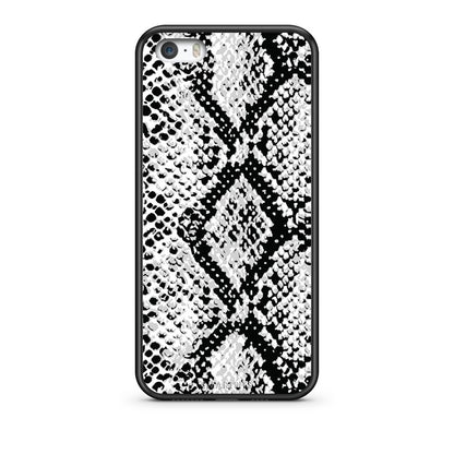24 - iPhone 5/5s/SE White Snake Animal case, cover, bumper