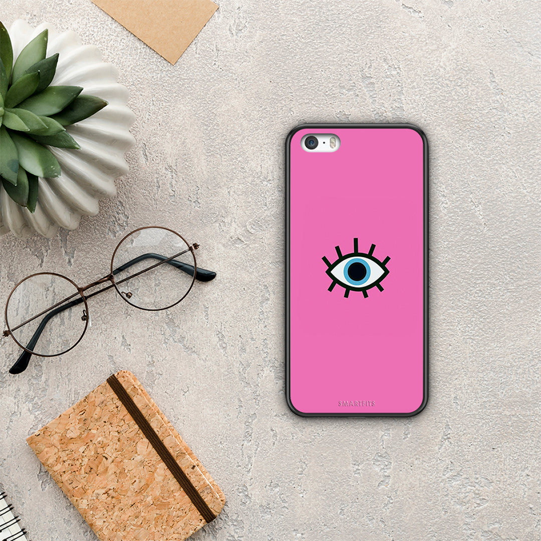 Blue Eye Pink - iPhone 5 / 5s / SE θήκη